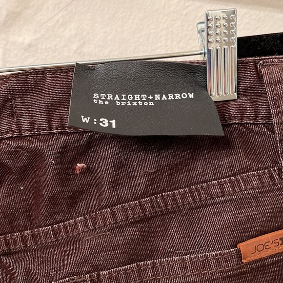 Joes Jean Corduroy Straight and Narrow - Picture 2 of 3